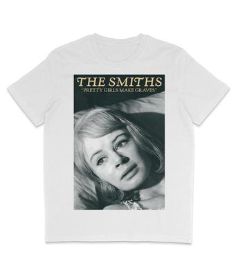 THE SMITHS - Красивые девушки делают могилы - Сара Майлз - Принт на спине - Органическая футболка