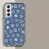 Стильный Джинсовый Чехол для Телефона Для Samsung Galaxy S25 Edge S24 S23 FE S21 S20 S10 Plus S22 S26 Ultra Чехол Прозрачные Чехлы ТПУ C