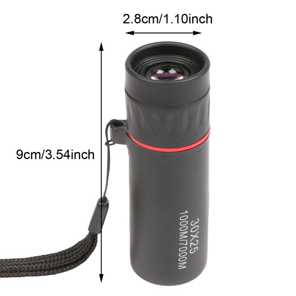 Portable Waterproof 8X Scope High Definition Monocular Telescope High Magnification Mini Telescope