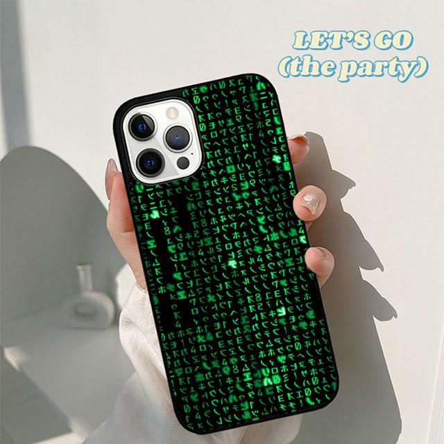Autumu Movie The Matrix Phone Case Cover for iPhone 17 Air 16 16e 15 12 11 13 14 Pro Max Apple Plus Coque