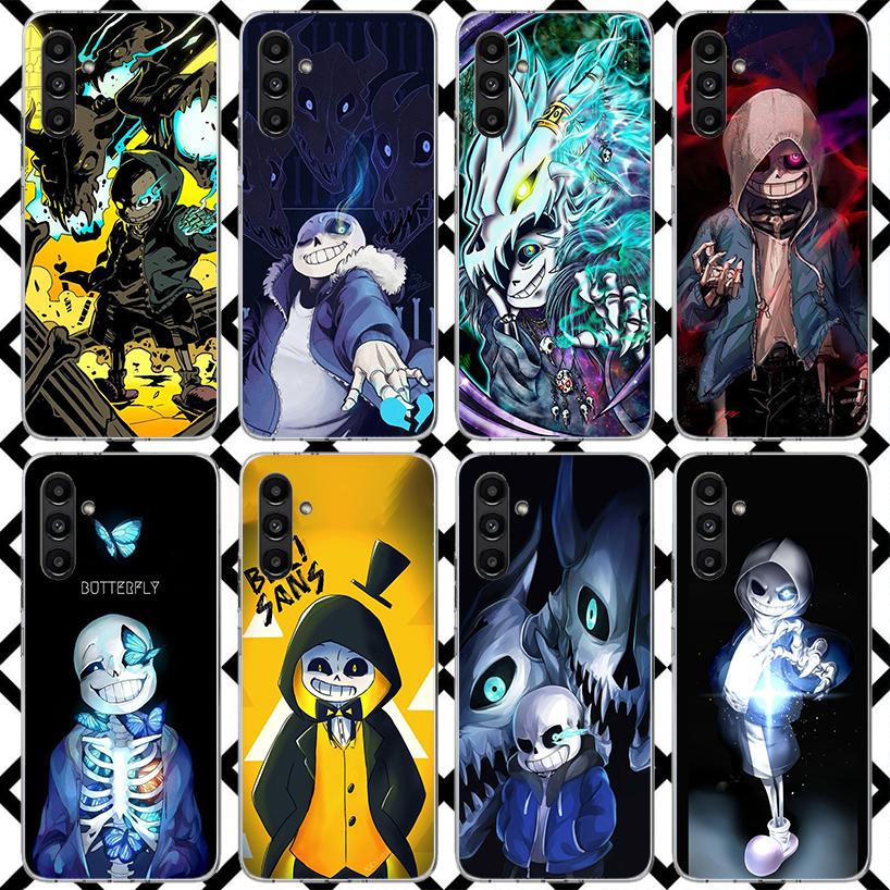 U-Undertale Sans Doggo Phone Case for Samsung Galaxy A17 A37 A57 A16 A26 A36 A56 A15 A25 A35 A55 A14 A24 A34 A54 A13 A23 A33 A53
