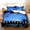 Personality Technology Anonymous Style Duvet Cover Pillow Case Bedding Set Quilt Cover Double Bed Home Textile Luxury Gift741