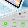 Магнитная Bluetooth-клавиатура и защитный чехол для Samsung Galaxy Tab S10 Lite/FE и Tab S6 Lite с мышью
