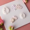 Handmade Leaf Polymer Clay Cutter Embossed Mold Cutting Die Pendant Clay Mold Jewelry Making