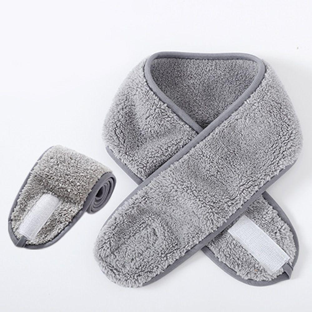 Women Bath Shower Cosmetic Hair Bands Wrap Adjustable Face Washing Makeup Headband Turban Soft Towel