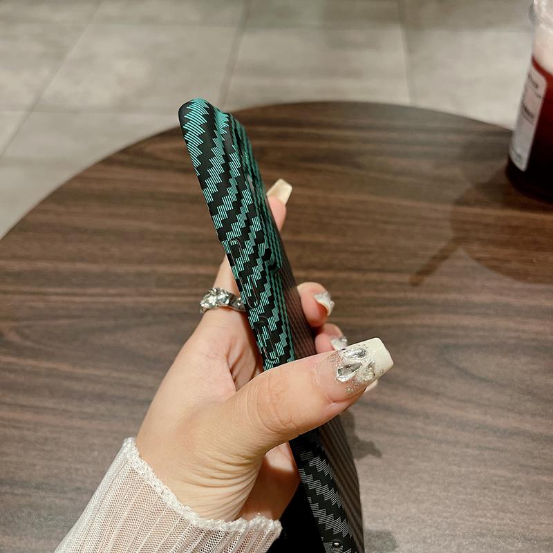 Чехол для Honor 200 5G, текстура углеродного волокна, противоударный, жесткий ПК, чехол для телефона