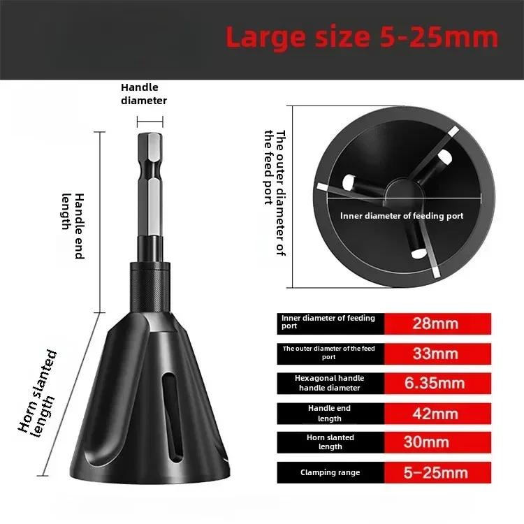 Инструмент для удаления заусенцев из вольфрамовой стали, триммер для резьбы с фаской из сплава, инструмент для снятия заусенцев с винта, стержня, болта