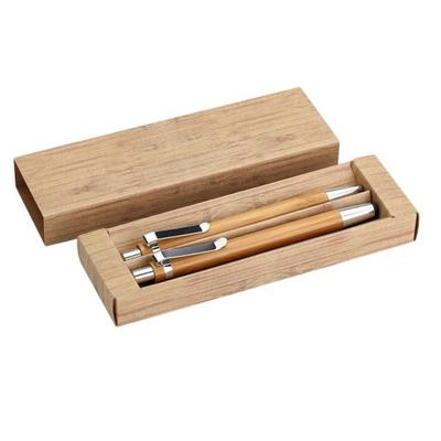 MidOcean Bambooset Бамбуковый набор ручек и карандашей