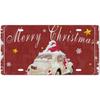 License Plates Sant Claus Metal Tin Signs for Wall Decoration Vintage Tags Metal Automotive Signs For Cafe Bar Club Garage Pu