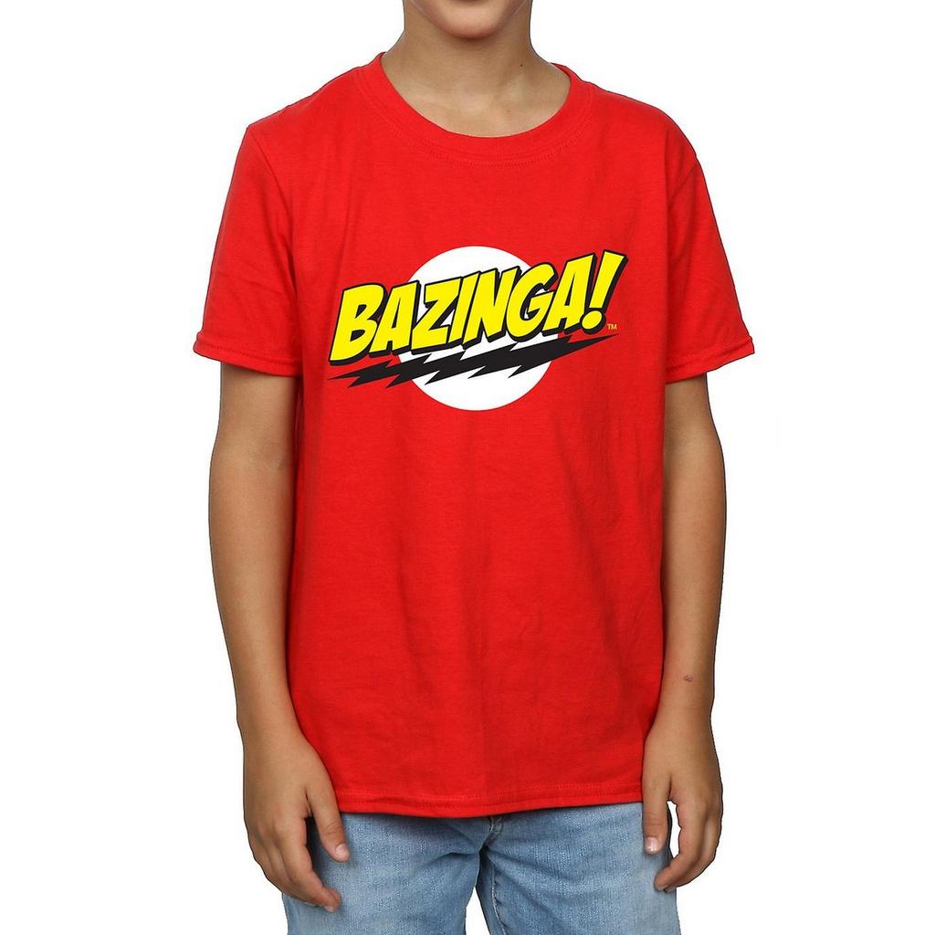 The Big Bang Theory Boys Bazinga Cotton T-Shirt