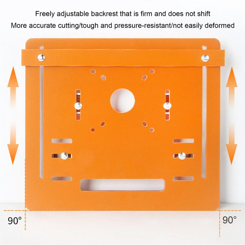 Cutting Machine Base Plate Circular Saw Guide Rail Bottom Plate Saw Base Adjustable Cutting Machine Bakelite Guide Plate