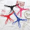 Women Sexy Lace Thong Lady Sexy Hollow Panties Lace Crotch Transparent G String Briefs
