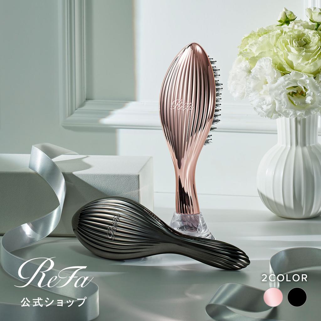 Perfect womens gifts Made natural pig bristles Refa Hair Brush Ray provides smoothness shine. smooth shiny anti-static silky care. Comb women animal