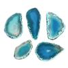 Agate Geode Slice Stone Brazil Healing Jewelry Accessories Home Decoration DIY Quartz Pendant