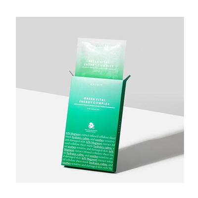 Тканевая маска AXIS-Y Mugwort Green Vital Energy Complex 27 мл * 5 шт.