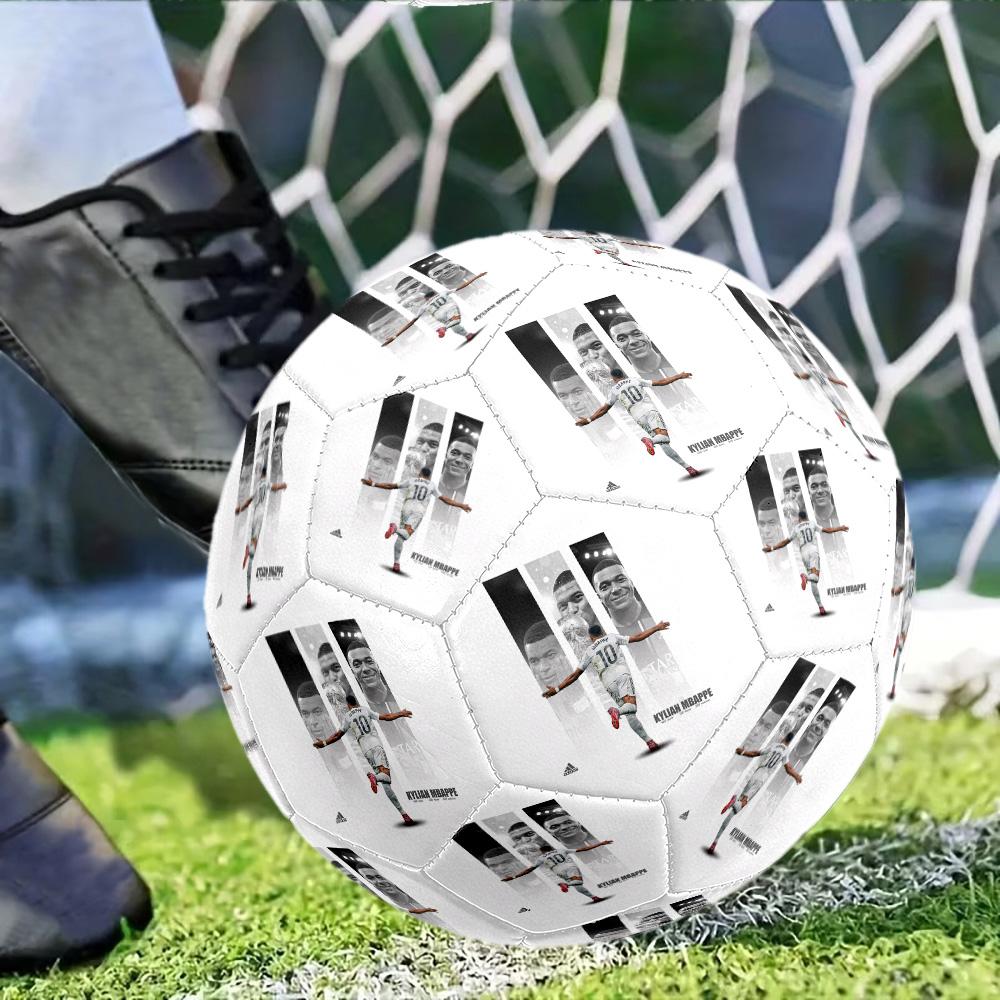 Mbappe2 Size 5 Soccer Football Machine-Stitched Indoor/Outdoor Training and Matches for Football Accessories Distinctive Home Decor And Party Gift