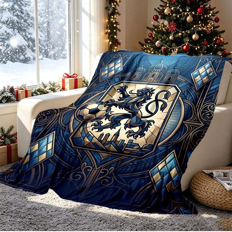 1860 Munchen football club Pattern Blanket for Home Decoration, Bed, Sofa, Car Travel, Camping, Suitable for All Seasons, Birthday Christmas Gift