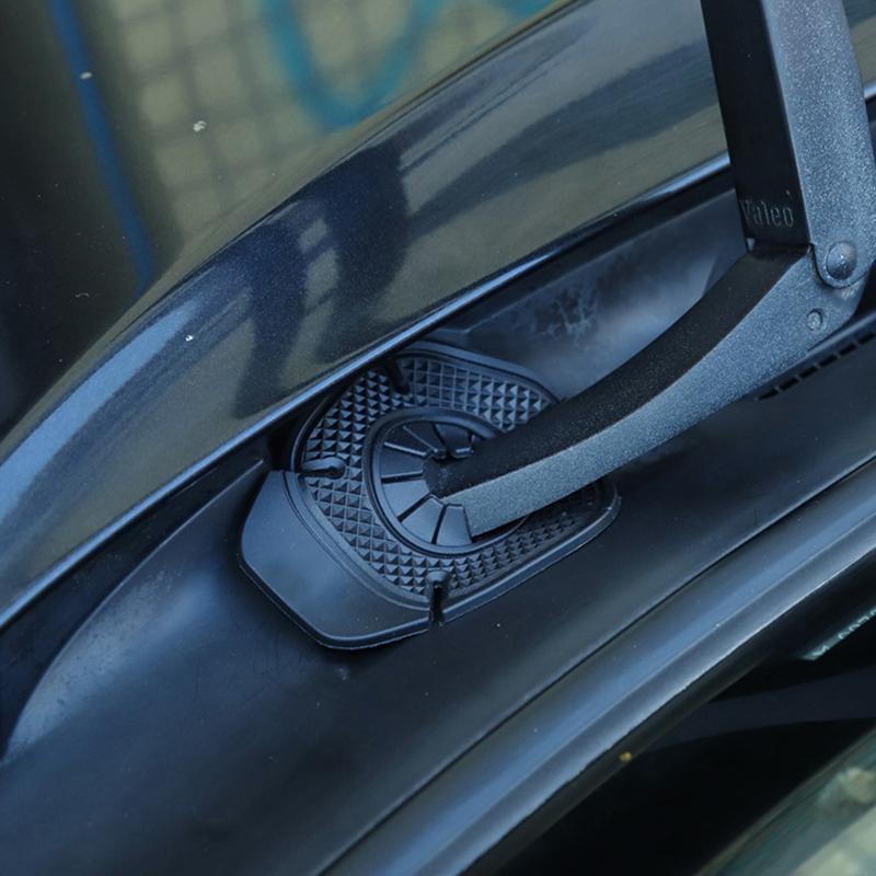 1Pc New Car Wiper Arm Bottom Hole Protective Covers Silicone Car Windshield Wiper Sleeve Wiper Hole Dustproof Protector