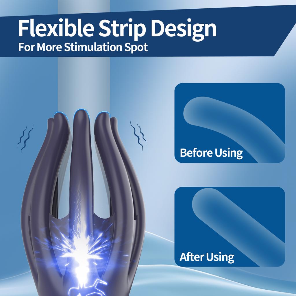 Мужской массажер для стимуляции головки, 10 режимов, тренажер для задержки пениса, вибратор, вращающийся мастурбатор, автоматический оральный климакс, секс-игрушка для мужчин