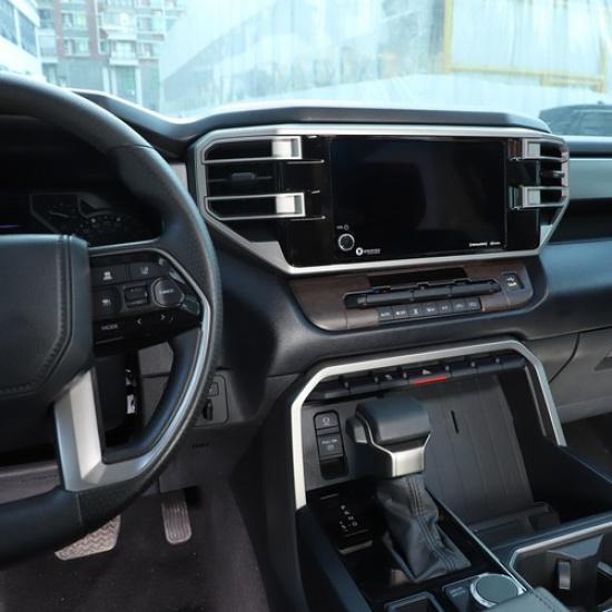 Декоративная накладка на панель кондиционера console grain для Toyota Tundra -24