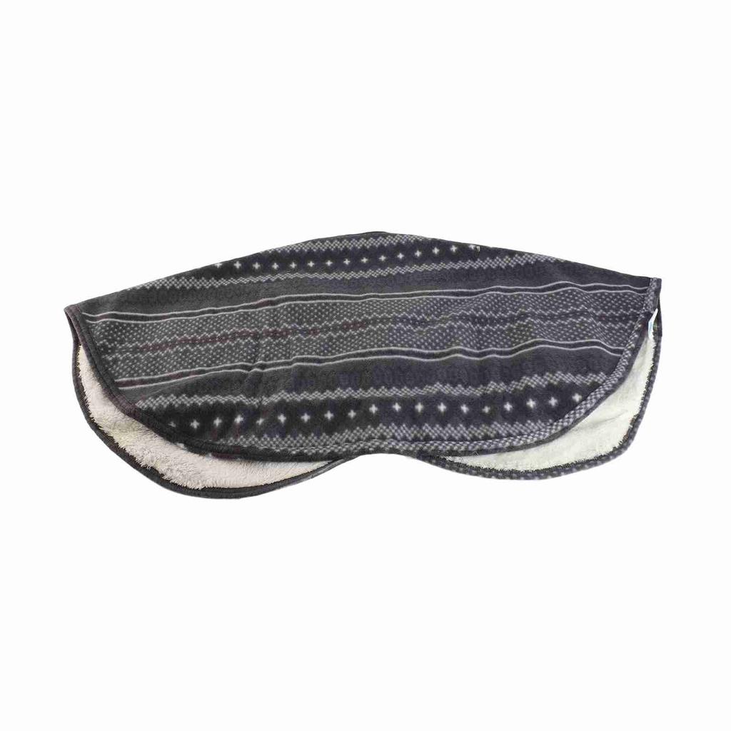 Double Sided Plush Warm Shoulder Cape Old People Shoulder Protective Shawl for Winter