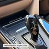 Авто LHD RHD Накладка на рычаг переключения передач для BMW F10 F30 Набалдашник рычага переключения передач Аксессуары для интерьера Настоящее углеродное волокно 6 цветов