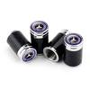 4pcs for Mercedes Benz Carbon Fiber Car Tyre Stem Air Valve Caps W204 GLK W203 W205 W212 W211 W124 W176 CLA CLK SL ML C E Class