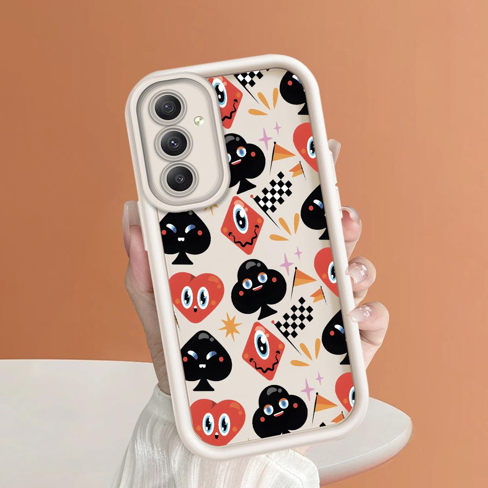 Мягкий силиконовый квадратный чехол с рисунком лестницы для телефона, полное покрытие, противоударный защитный резиновый чехол для камеры для Samsung