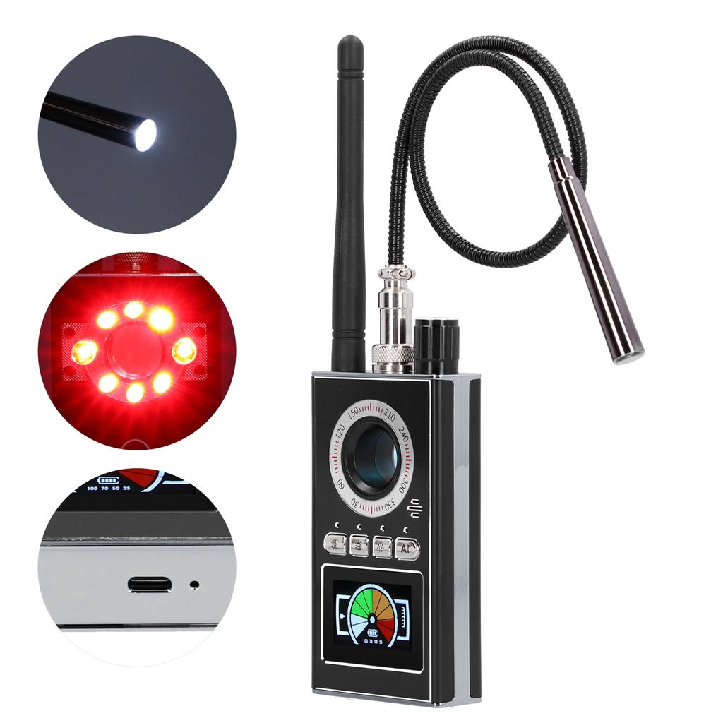 IR Signal Detector AntiCamera GPS Checker Device Bug Finder for Bedroom Hotel Office