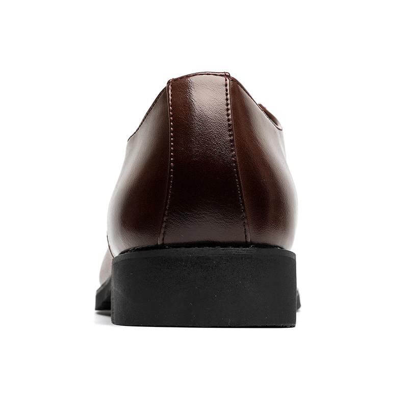 Трендовые Новые Мужские Оксфорды Пэчворк Черно-Коричневого Цвета Удобная Деловая Свадебная Обувь Sapatos Tenis Masculino
