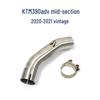 KTM 390 Adventure 2020-2021 Modified Mid-Section Sport Exhaust