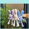 Plush Rabbit Sweet Doll Keychain Cute Soft Toy Accessory Perfect For Collectors Gifts Or