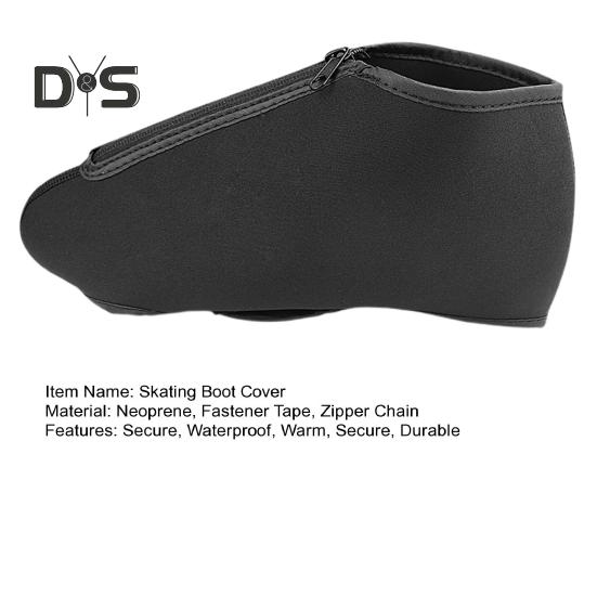 Neoprene Skating Boot Covers Insulated Warm Ice Figure Skating Boot Cover for Ice Skating Roller Skates