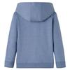 Sweat à capuche pour enfants bleu mélange 92/104/116/128/140