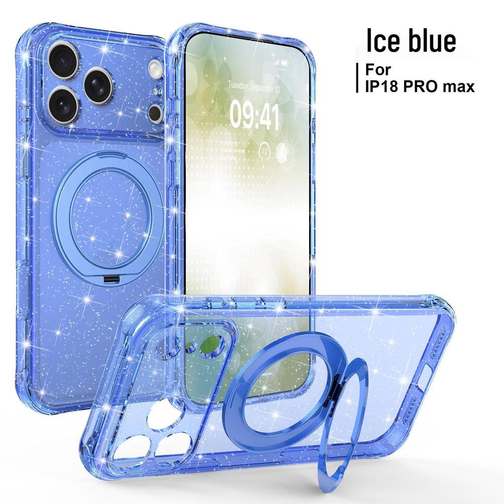 Кристальный блестящий чехол для телефона для iPhone 18 Pro Max/17/16 Pro/15 Pro - Защита от падений