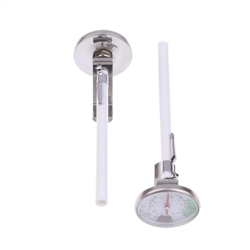1 Piece Mechanical Probe Temperature Gage Dial F/C Kitchen Tools Food Liquid Milk Coffee Thermometer