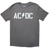 AC/DC Логотип PWR-UP Официальная футболка EU Tour '24 Мужская Унисекс
