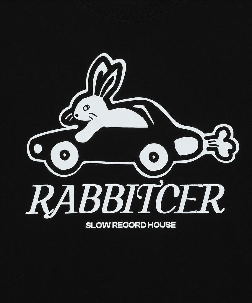 SLOW RECORD HOUSE Футболка с коротким рукавом Rabbiter [2 цвета]