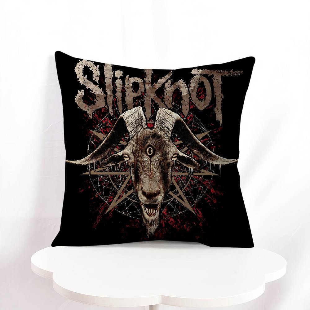 Slipknot Декоративная Подушка для Эстетики Комнаты Домашний Декор Спальня Диван Кровать Чехол на Подушку 45x45