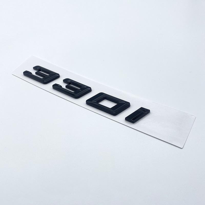 Глянцевая черная наклейка с эмблемой автомобиля для серии 3 E90 E91 E92 F30 F31 F34 G20 G21