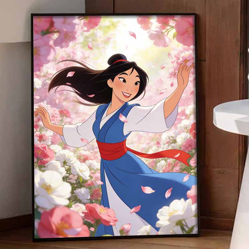 Disney Мулан Алмазная Живопись Набор для Рисования Арт-Набор Ручная Работа DIY 5D Домашний Декор Подарок