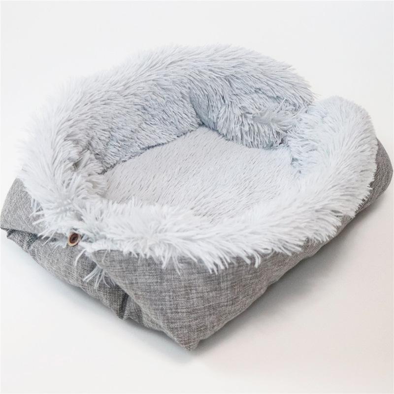 Autumn Winter Thick Cat Bed Pet Mat Dual-use Dog Bed Cat Mat Plush Cat Mattress Pet Bed Autumn and Winter Nest Mat 2025 New
