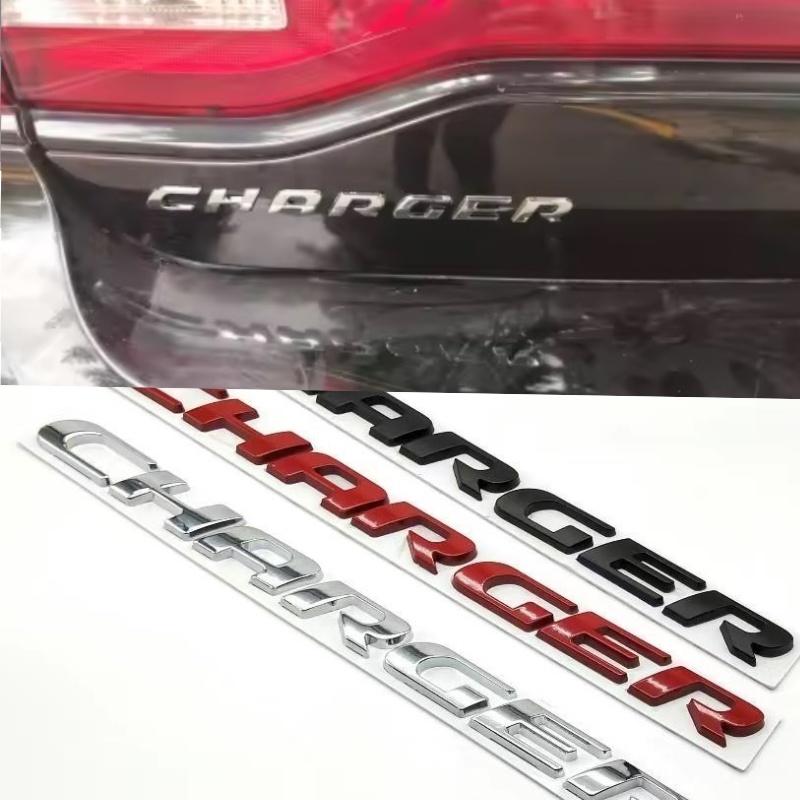 Car Sticker Metal Alloy 3D Badge Car Modification Accessories Rear Marked Side Marking Decorative Car-Sticker For Dodge Charger E3