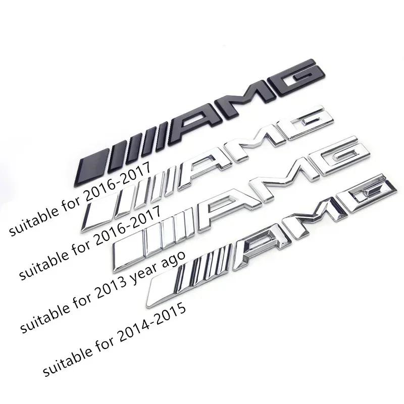 XBLVF1 C200 E200 For AMG Benz 3D ABD Car Emblem Badge AMG Sticker for Mercedes benz A B C E G CLA GLK CLASS W221 W212 W213 W176 W205 W