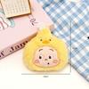 Cute Star Blue Mouse Plush Squeaky Keychain Kindergarten Gift DIY Brooch Accessory