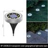 Solar Ground Lights for Outdoor Garden and Landscape – Waterproof Decorative Yard Lights