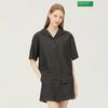 Джинсовая блузка Benetton Shirt Type Babl93431