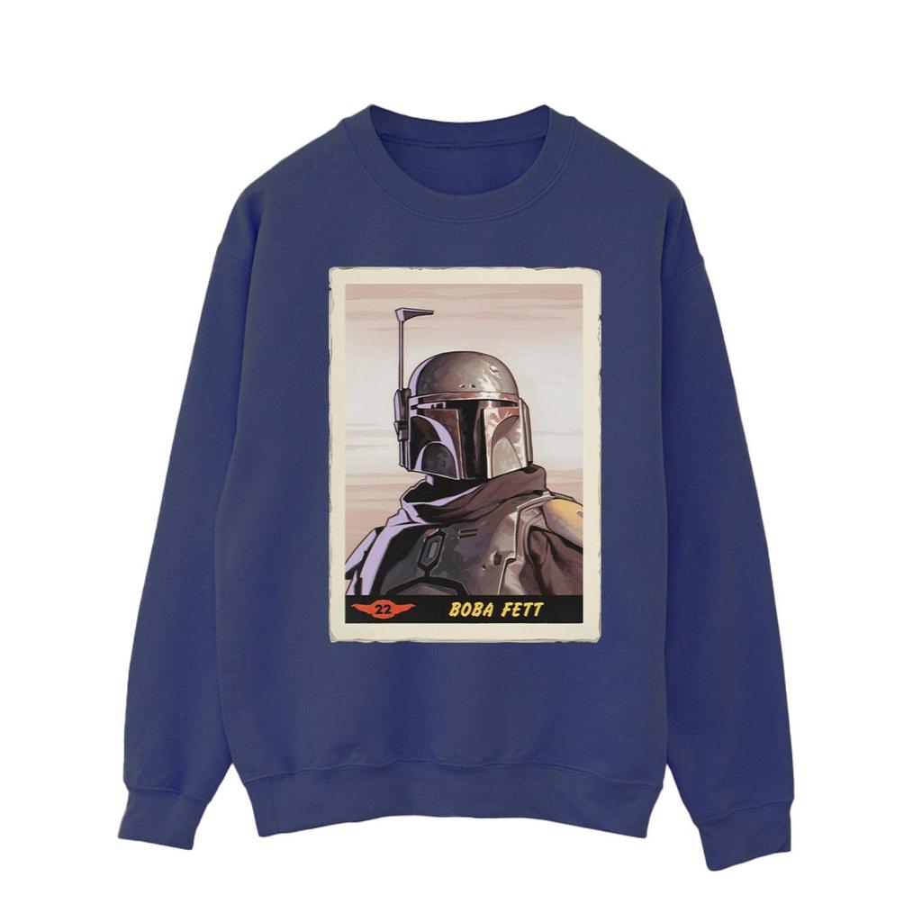 Star Wars Mens The Mandalorian Boba Fett Sweatshirt