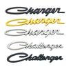 3D Металлическая Эмблема Challenger Значок Charger Наклейки Декали на Заднюю Крышку Багажника для Charger Challenger Аксессуары для Украшения Автомобиля Кольцо для Ключей