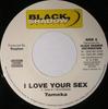 7-дюймовая пластинка TAMEKA - I Love Your Sex NONE Black Shadow Re 2000 US Регги, Ска и Даб Б/У